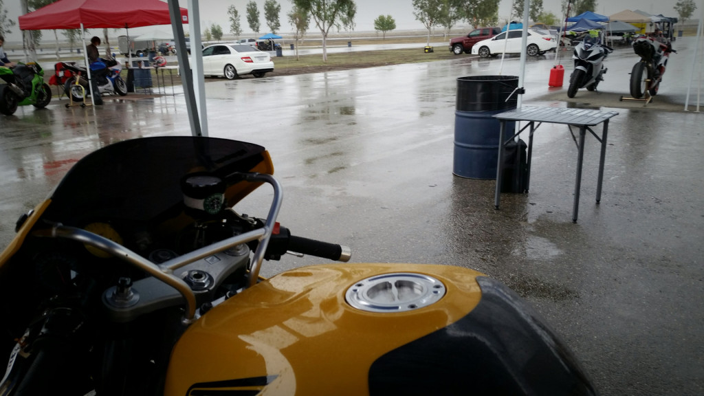 Rain, rain, go away, please don’t ruin my track day